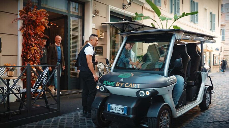 Rome VIP Private Golf Cart Experience - What your guide adds to the ride