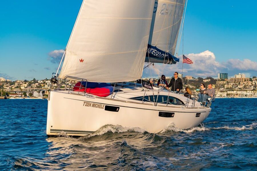 San Diego: Relax on a Morning, Day or Sunset Luxury Sail - The optional run toward the Pacific Ocean