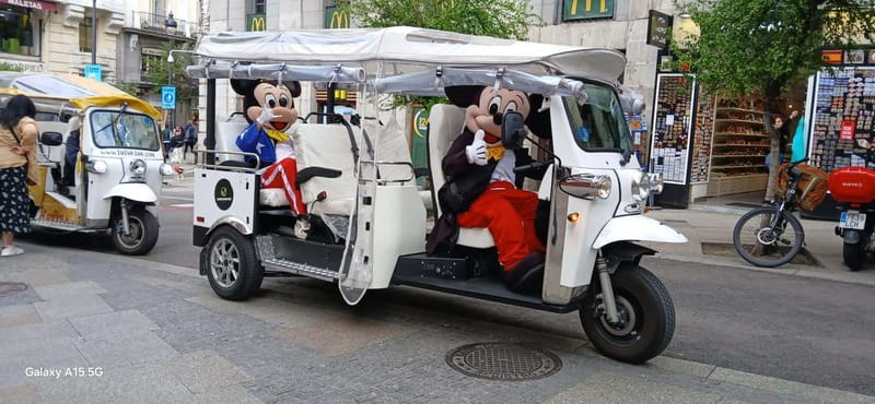 "See Madrid Differently: A Premium Private Tuk Tuk Ride" - Cibeles, the Prado, and Retiro Park