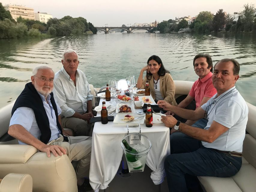 Seville: Exclusive River Boat Tour with Tapas - Choosing the best time of day