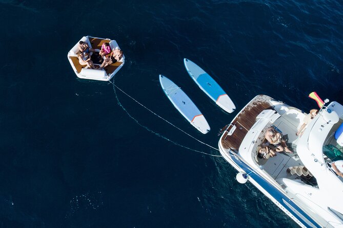 Shared Luxury Yacht Cruise with Champagne and Tapas - Sailing toward Playa del Duque