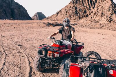 Sharm: Quad Bike or Car Buggy, Camel ride & optional VIP Bedouin Dinner & Show