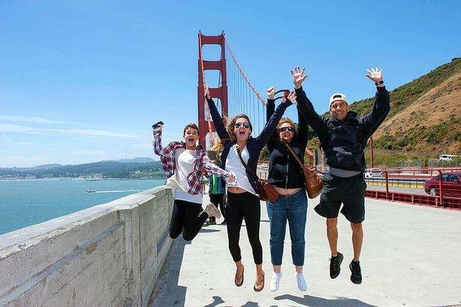 Skip The Bus: San Francisco By Luxury Van Tour - Golden Gate views at the bridge and Fort Point