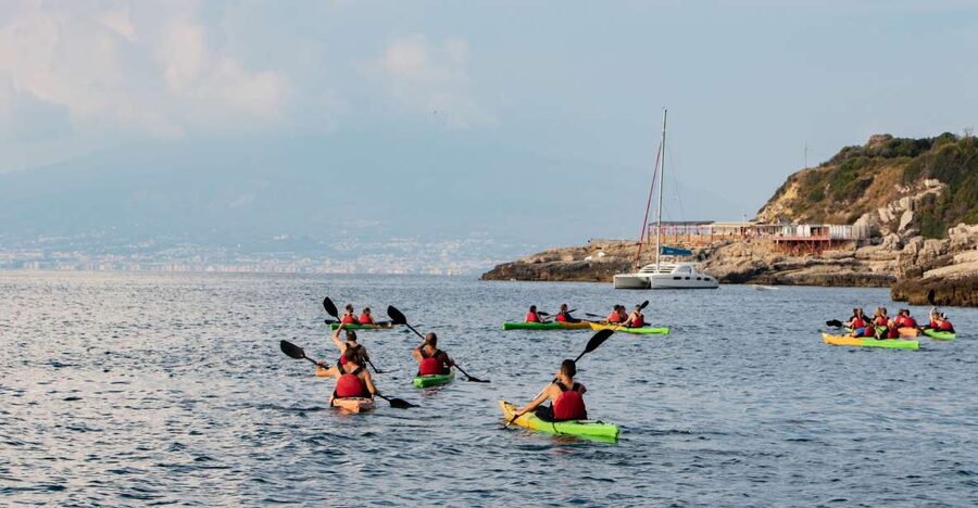 Sorrento: Premium Kayaking Experience with Swimming - Local stories, historic views, and sunset light