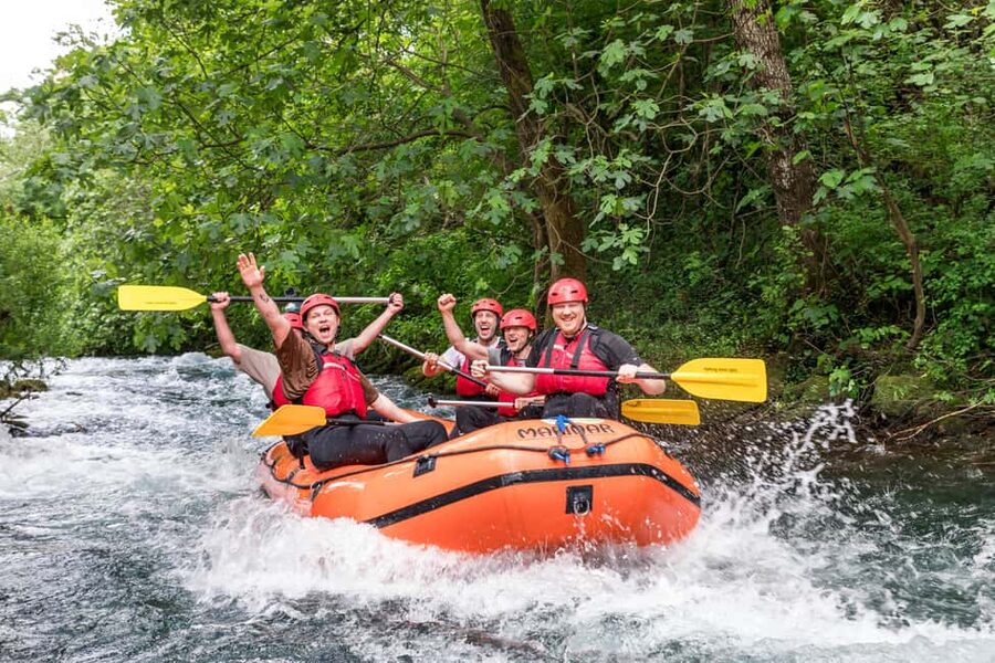 Split: Premium Rafting,Cave exploring,Cliff jumping & Picnic - Safety, guides, and the feel of a small group