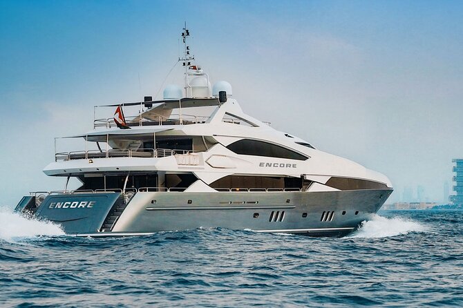 Sunseeker Superyacht: VIP Dining, Premium Drinks & Music - Jumeirah Beach Residence and Ain Dubai