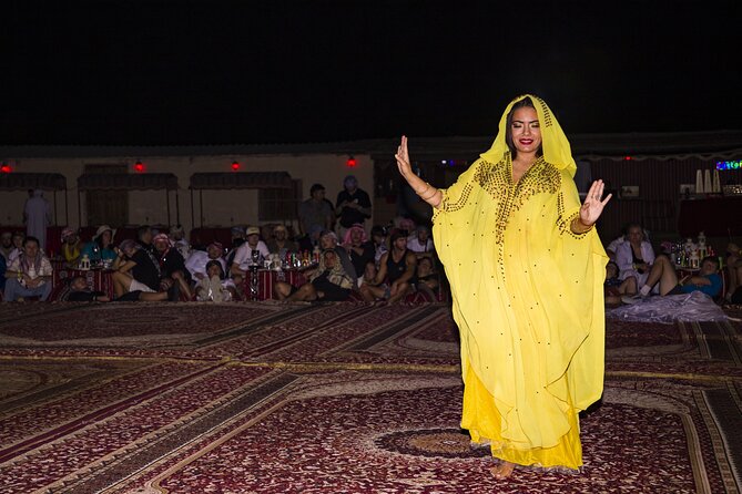 Sunset Camel Trekking with Falcon Show & VIP BBQ Dinner - Falcon encounters need a careful check