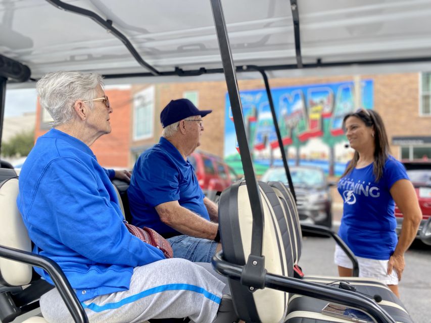Tampa: Guided City Tour in Deluxe Street Golf Cart - Key points at a glance