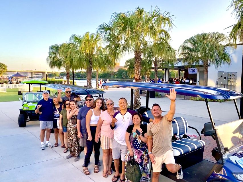 Tampa: Guided City Tour in Deluxe Street Golf Cart - Hyde Park, Bayshore Boulevard, and the waterfront homes