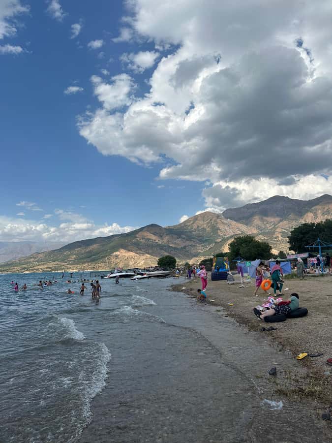 Tashkent : Premium Amirsoy, Chimgan Mountains & Charvak Lake - Charvak Lake and the serpentine road