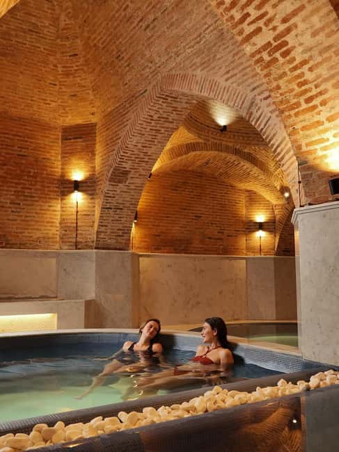 Tbilisi: Luxury Sulfur Bath Ritual with Pickup & Wine - Key points at a glance