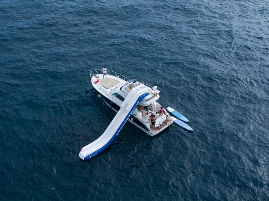 Tenerife: 2, 3 & 4 Hour Private Luxury Motorboat Charter - Leaving Puerto Colón with drinks and coastal views