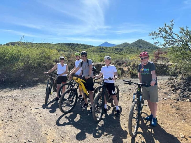 Tenerife: premium e-bike ride at Chineyro volcanic area - Chinyero’s black volcanic ground