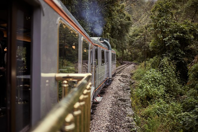The First Class Machu Picchu Train by Inca Rail - Meals, drinks, and the celebratory details
