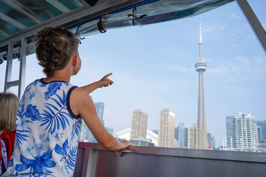 Toronto: Premium Driving Tour with Tower and Harbour Cruise - The Toronto Harbour Cruise from May through November