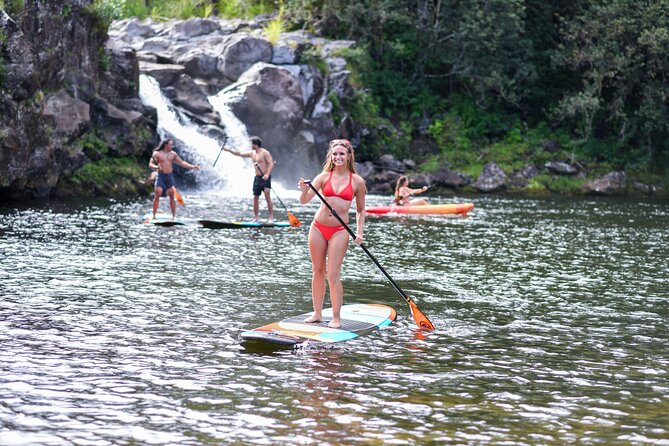 Umauma Falls Deluxe ATV Waterfall and Swim Experience - Snacks, gardens, and the small details