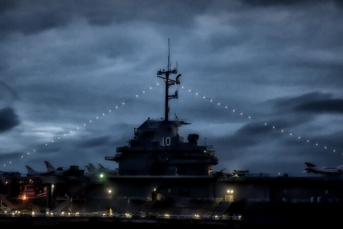 USS Yorktown Ghost Tour with Exclusive Night-Time Access - Walking the Ship at Night
