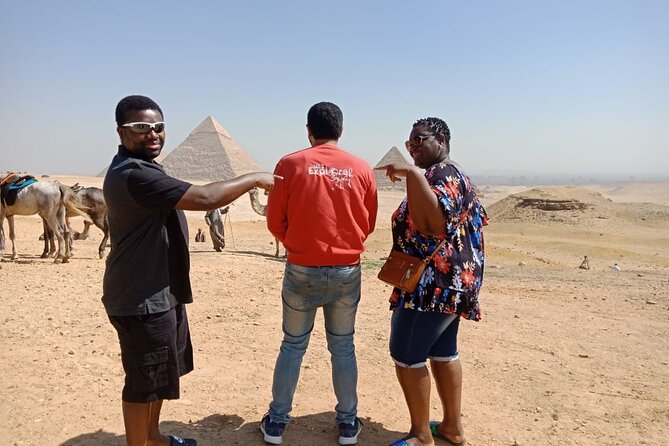 VIP All inclusive Best of the best Giza Pyramids,Sakkara,Memphis - Egyptian Lunch With a Pyramid View