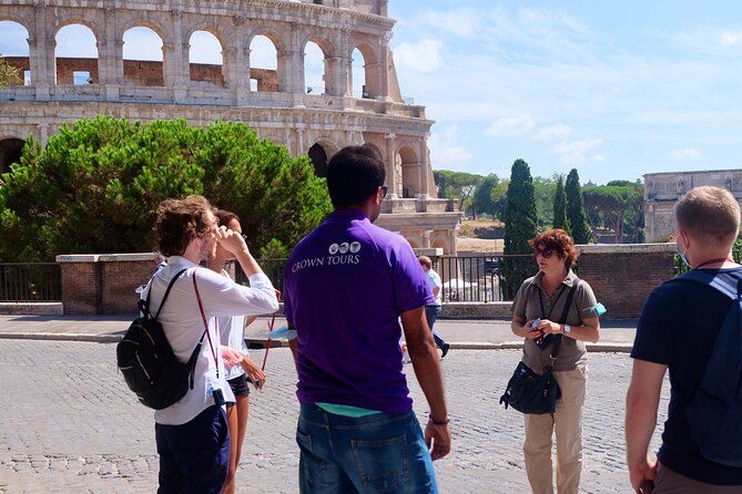 VIP Colosseum & Roman Forum Small Group Guided Tour - Group size, guides, and audio equipment