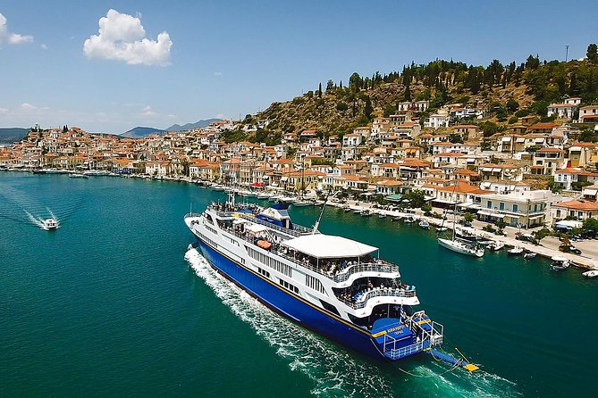 VIP Day Cruise from Athens to Hydra, Poros and Aegina - Poros gives you a quick first look