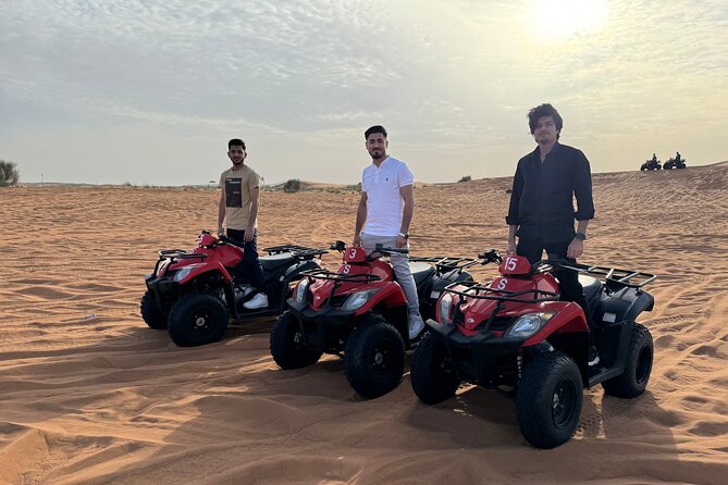 VIP Desert Safari, ATV, BBQ, Camel Ride, All Exclusive Services - A six-hour desert outing from Dubai