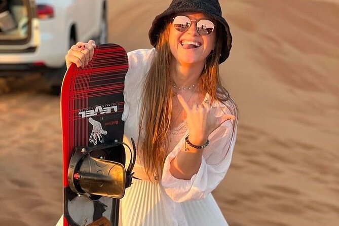 VIP Desert Safari with 4x4 pick up & drop, camel ride bbq dinner - Red dunes and a long evening in the desert