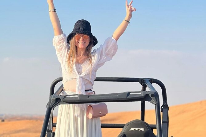VIP Desert Safari with 4x4 pick up & drop, camel ride bbq dinner - Guides, driving, and the human side of the tour