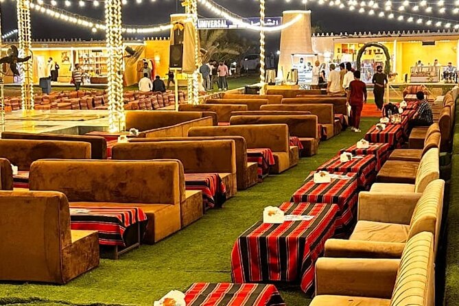 VIP Desert Safari with 4x4 pick up & drop, camel ride bbq dinner - Leaving Dubai for Lahbab’s red dunes