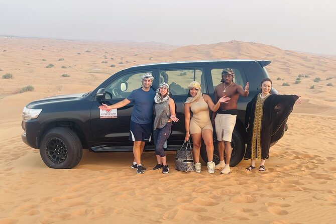 VIP Desert Safari with High Red Dune Bashing & Live BBQ Dinner - What the $70.93 price really covers