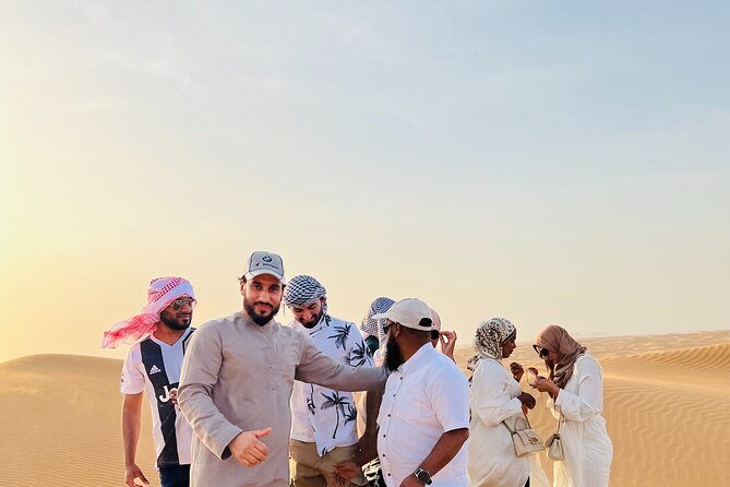 VIP Desert Safari with High Red Dune Bashing & Live BBQ Dinner - The guide can shape the whole day