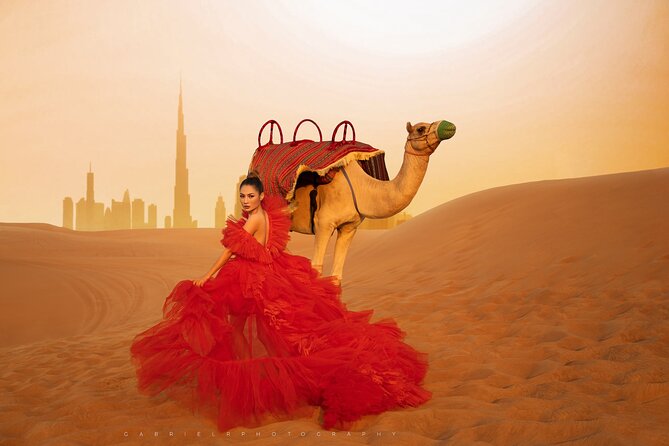 VIP Dubai Desert Safari Camel Ride, Sand Ski, Live BBQ Dinner - What dune bashing feels like in a 4WD