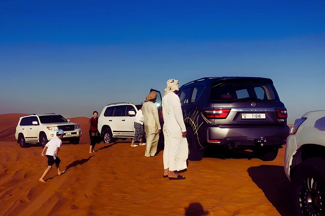 Vip Dubai Desert Safari with Camel Riding,BBQ Dinner - Dune bashing in Lahbab