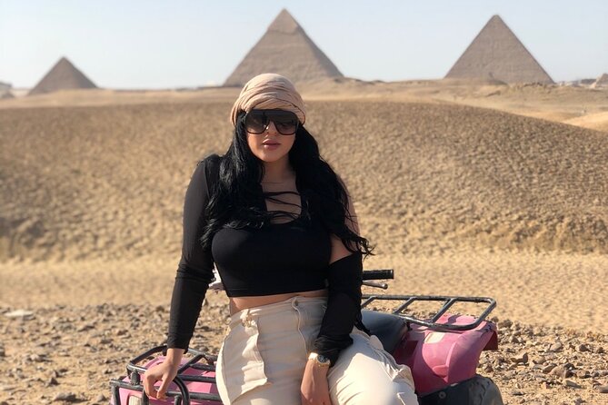 VIP Giza Pyramids,Sphinx,ATV bike,CamelRide,Shopping&DinnerCruise - Shopping stops in Giza