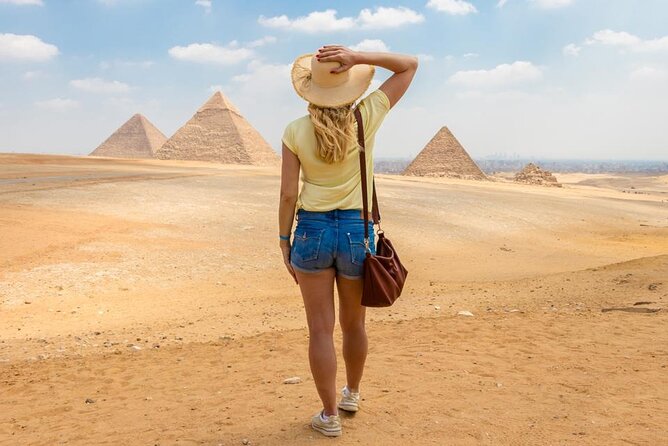 VIP Giza Pyramids,Sphinx, Camel ride, lunch & inside 3rd pyramid - Key points at a glance