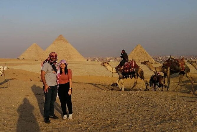VIP Giza Pyramids,Sphinx, Camel ride, lunch & inside 3rd pyramid - A practical way to see Giza in half a day