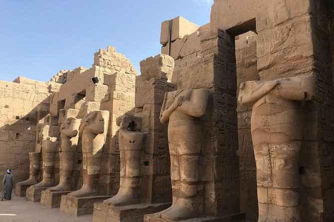 VIP Luxor Day Tour from Hurghada, Small group the top operator - Hatshepsut’s terraces beneath the cliffs