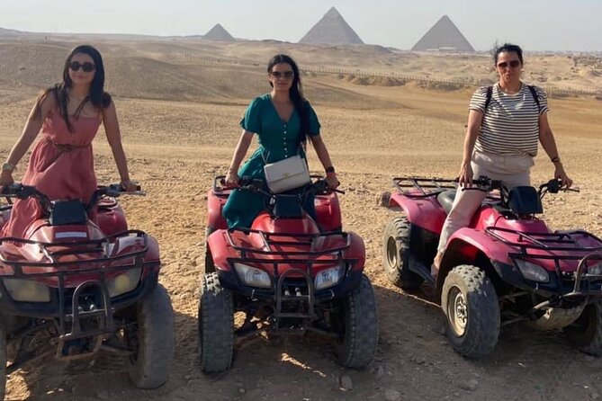 VIP Private GizaPyramids,Sphinx,Camel,QuadBike&Inside 3rd Pyramid - The panoramic viewpoint and photo stop
