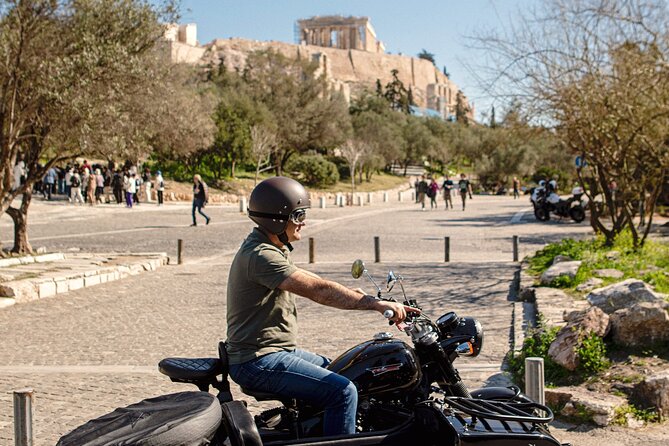 VIP Private Guided Tour of Athens Acropolis & Plaka in a Sidecar - Monastiraki: ancient sites beside everyday Athens