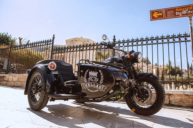 VIP Private Guided Tour of Athens Acropolis & Plaka in a Sidecar - The Acropolis views and photo stops