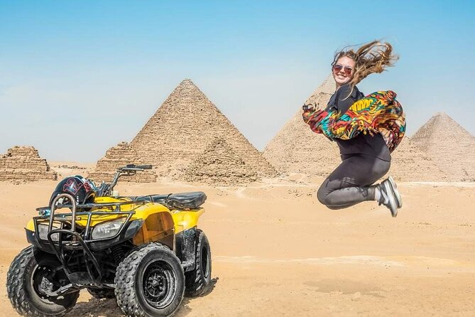 VIP Private Tour Giza Pyramids ,Sphinx , Quad Ride, Camel Ride - A Short, Active Way to See the Giza Pyramids