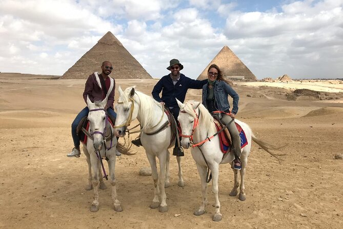 VIP Private Tour Giza Pyramids ,Sphinx , Quad Ride, Camel Ride - A 15-Minute Camel Ride in the Sahara