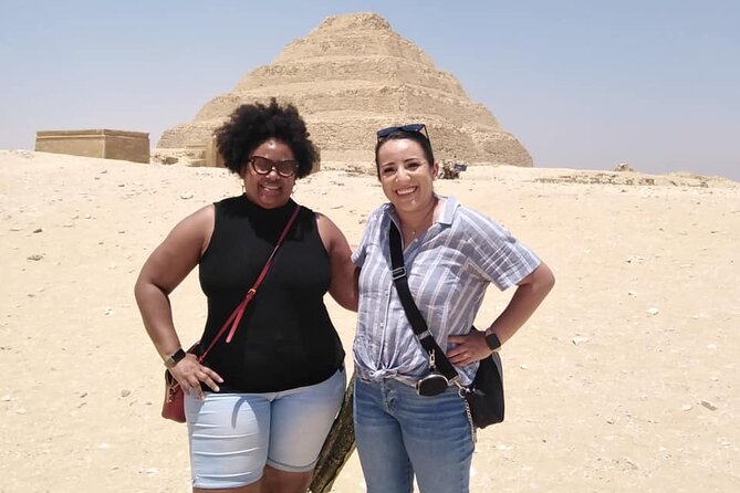 VIP Pyramid Teti , Sakkara Pyramids King Zoser & Memphis old City - The Alabaster Sphinx and Ramses II