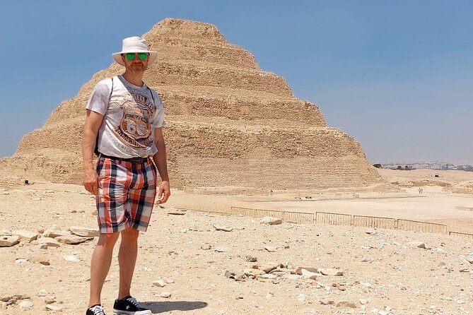 VIP Pyramid Teti , Sakkara Pyramids King Zoser & Memphis old City - Djoser’s Step Pyramid, the tour’s main stop