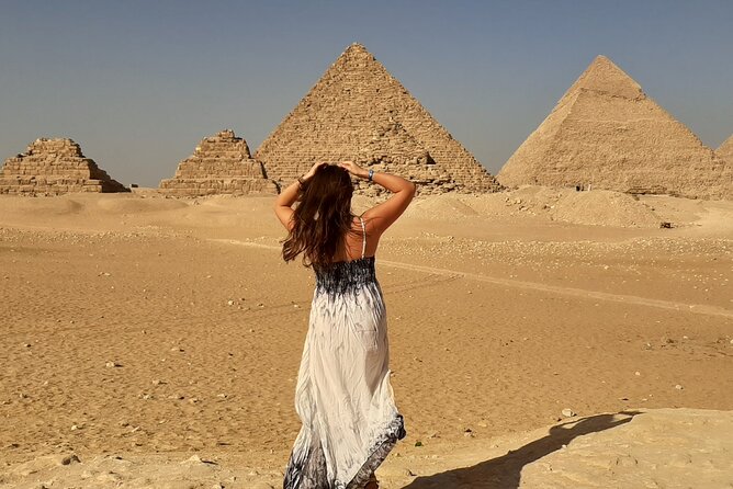 VIP Pyramids,Camel,Quad Bike(ATV) lunch,Tickets & dinner Cruise - Seeing the Sphinx and Valley Temple