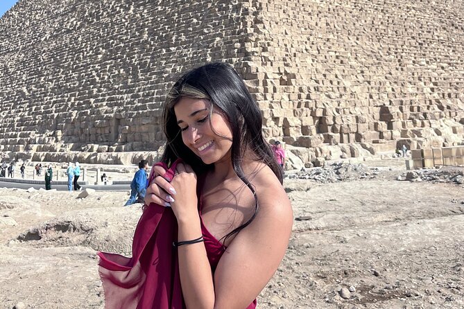 Vip Tour Giza pyramids, sphinx with Camel Ride and Vip lunch - The Great Sphinx and Khafre’s Valley Temple