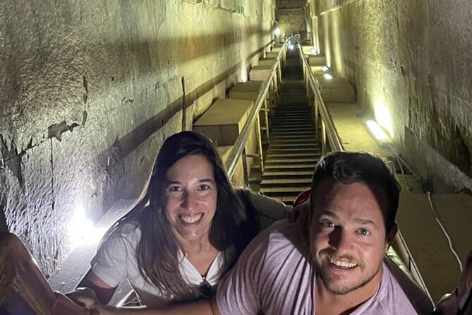 VIP Tour inside Giza Pyramids - Inside Khufu: the steep route to the King’s Chamber