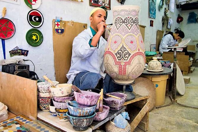 VIP TOUR OF FES- Medina by local guide & Rempart by car-FULL Day - Chouara Tannery and the craft side of Fes