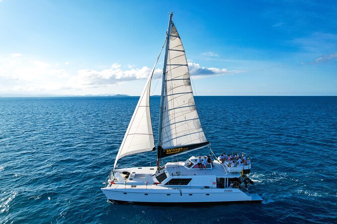 Whitsunday Islands Sail, SUP & Snorkel Tour- Small group - Morning tea and a fresh buffet lunch