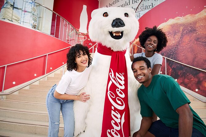 World of Coca-Cola Ticket & Guided Tour with VIP Polar Bear Photo - Taste It! and the world’s strangest soft drinks