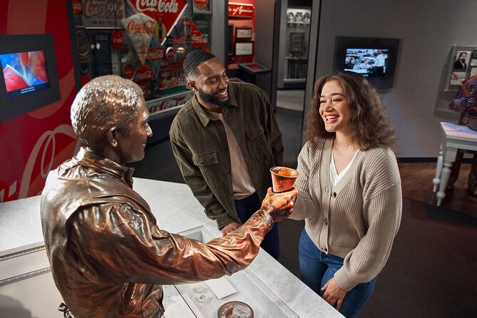 World of Coca-Cola Ticket & Guided Tour with VIP Polar Bear Photo - Interactive displays for children and adults